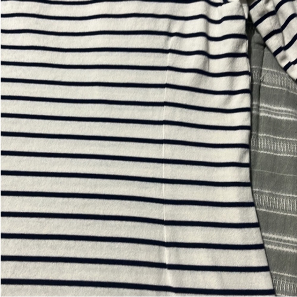 Leifnotes (Anthropologie) Striped Off the Shoulder Top Size: M - Picture 3 of 6